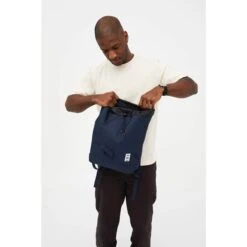 Lefrik Scout Backpack Metal Hook Navy -Diverse Tassen image 4901