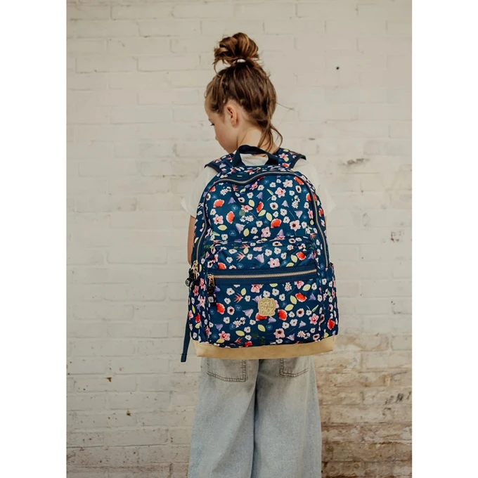 Pick & Pack Field Flower Backpack L Navy 5 Pick & Pack Field Flower Backpack L Navy - Afbeelding 3