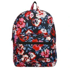 Enrico Benetti Andorra 15'' Laptop Backpack Red Pink Flower