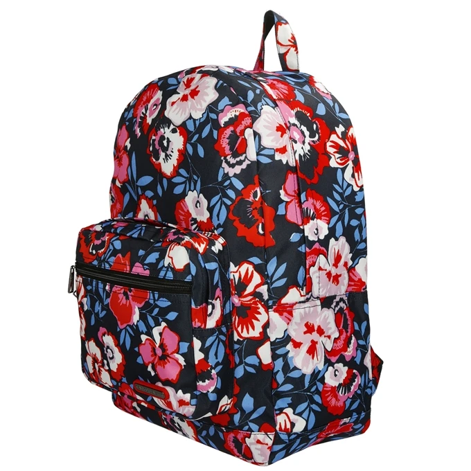 Enrico Benetti Andorra 15'' Laptop Backpack Red Pink Flower 5 Enrico Benetti Andorra 15'' Laptop Backpack Red Pink Flower - Afbeelding 3