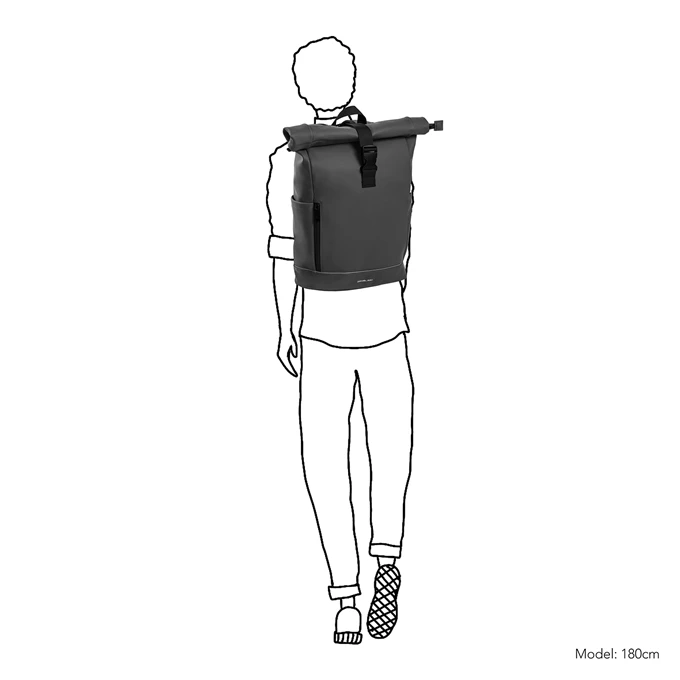 Daniel Ray Highlands Waterafstotende Laptop Backpack 15.6'' M Antraciet 4 Daniel Ray Highlands Waterafstotende Laptop Backpack 15.6'' M Antraciet - Afbeelding 2