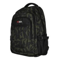 Enrico Benetti Santa Cruz 17.3" Laptop Rugtas Olijfgroen -Diverse Tassen image 5063