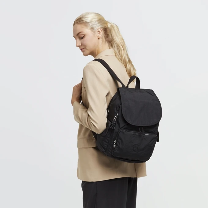 Kipling City Pack Rugzak Black Noir 4 Kipling City Pack Rugzak Black Noir - Afbeelding 2