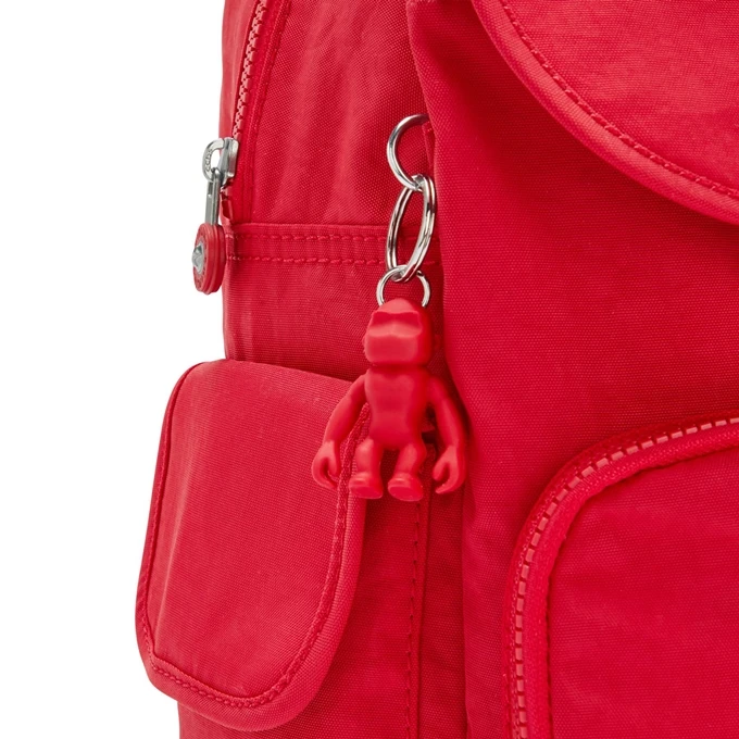 Kipling City Pack Rugzak Red Rouge 8 Kipling City Pack Rugzak Red Rouge - Afbeelding 6