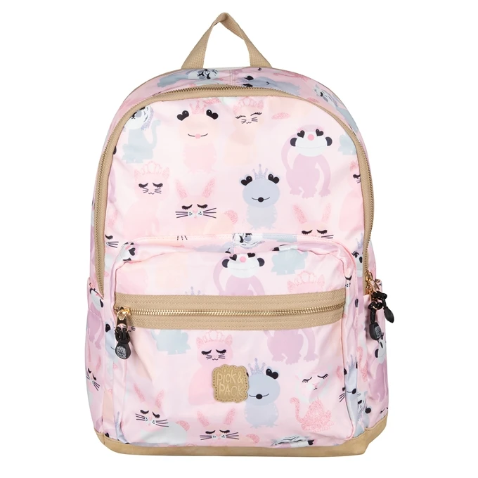 Pick & Pack Sweet Animal Backpack L Pink 3 Pick & Pack Sweet Animal Backpack L Pink