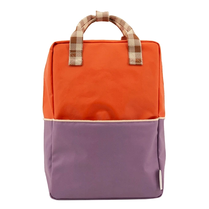 Sticky Lemon Colourblocking Backpack Large Orange Juice Plum Purple Schoolbus Brown 3 Sticky Lemon Colourblocking Backpack Large Orange Juice Plum Purple Schoolbus Brown
