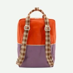 Sticky Lemon Colourblocking Backpack Large Orange Juice Plum Purple Schoolbus Brown 9 Sticky Lemon Colourblocking Backpack Large Orange Juice Plum Purple Schoolbus Brown -Diverse Tassen image 6125