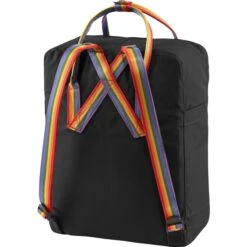 Fjallraven Kanken Rainbow Black-rainbow Pattern -Diverse Tassen image 6288