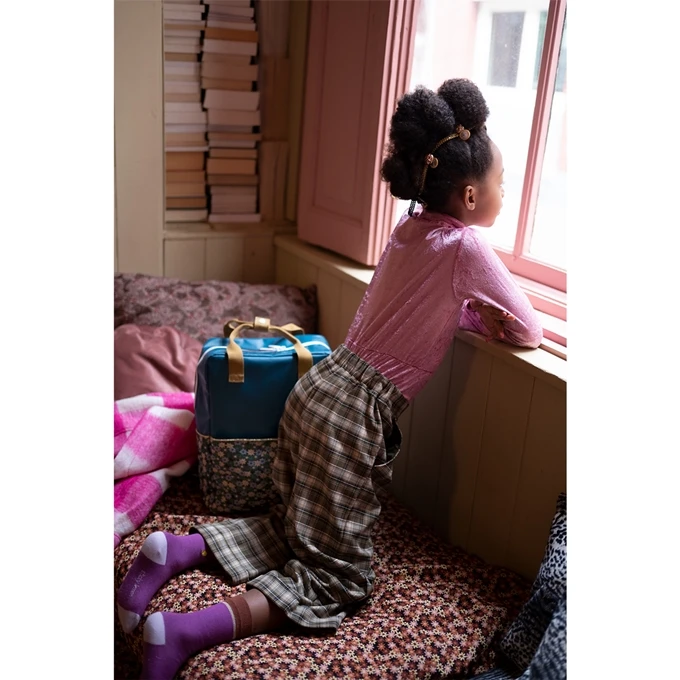 Sticky Lemon Golden Backpack Large Edison Teal Flower Field Green 4 Sticky Lemon Golden Backpack Large Edison Teal Flower Field Green - Afbeelding 2