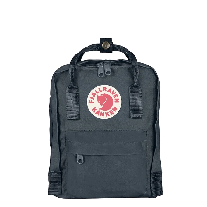 Fjallraven Kanken Mini Rugzak Graphite 3 Fjallraven Kanken Mini Rugzak Graphite