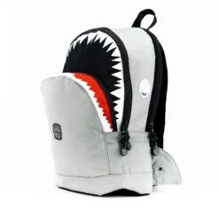Pick & Pack Shark Shape Backpack M Grey 10 Pick & Pack Shark Shape Backpack M Grey -Diverse Tassen image 6374