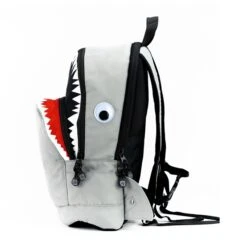 Pick & Pack Shark Shape Backpack M Grey 11 Pick & Pack Shark Shape Backpack M Grey -Diverse Tassen image 6375
