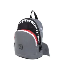 Pick & Pack Shark Shape Backpack S Visible Grey -Diverse Tassen image 6381