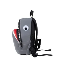 Pick & Pack Shark Shape Backpack S Visible Grey -Diverse Tassen image 6382