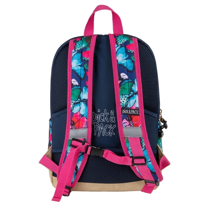 Pick & Pack Beautiful Butterfly Backpack L Navy 5 Pick & Pack Beautiful Butterfly Backpack L Navy - Afbeelding 3