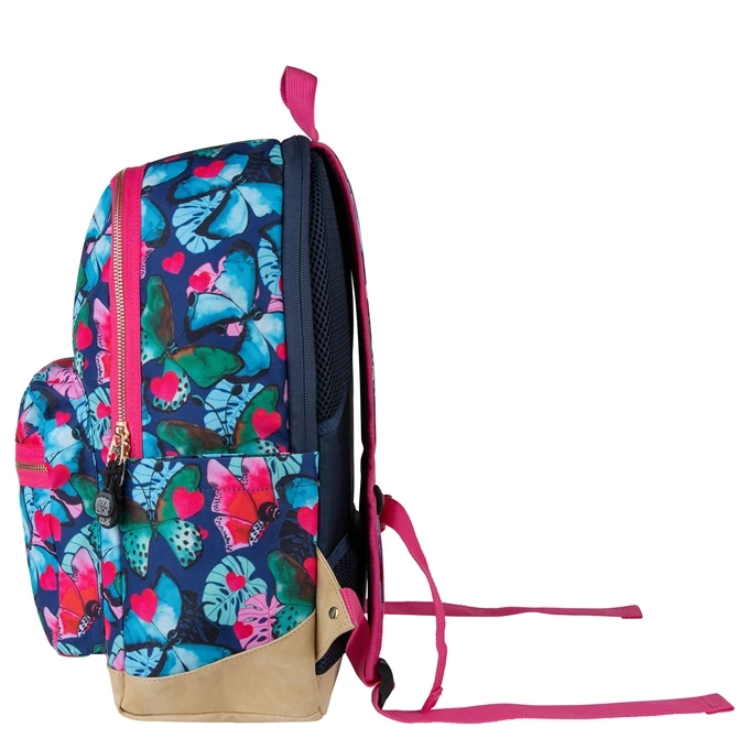Pick & Pack Beautiful Butterfly Backpack L Navy 7 Pick & Pack Beautiful Butterfly Backpack L Navy - Afbeelding 5