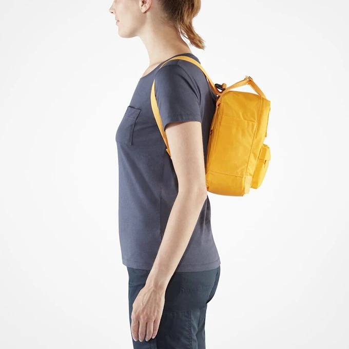 Fjallraven Kanken Mini Sky Blue-light Oak 5 Fjallraven Kanken Mini Sky Blue-light Oak - Afbeelding 3