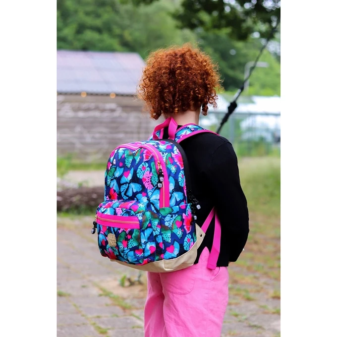 Pick & Pack Beautiful Butterfly Backpack M Navy 9 Pick & Pack Beautiful Butterfly Backpack M Navy - Afbeelding 7