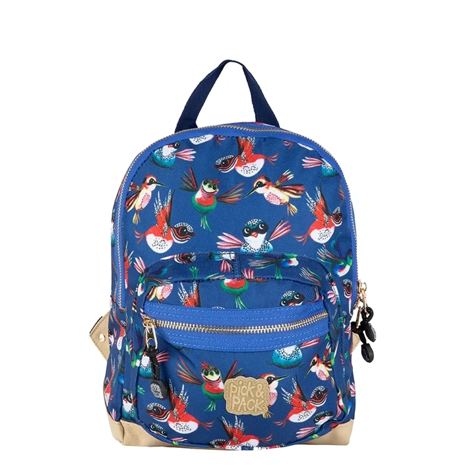 Pick & Pack Birds Backpack S Navy 3 Pick & Pack Birds Backpack S Navy