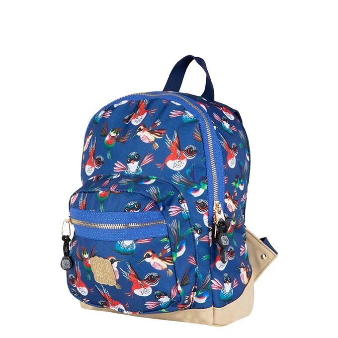 Pick & Pack Birds Backpack S Navy 6 Pick & Pack Birds Backpack S Navy - Afbeelding 4