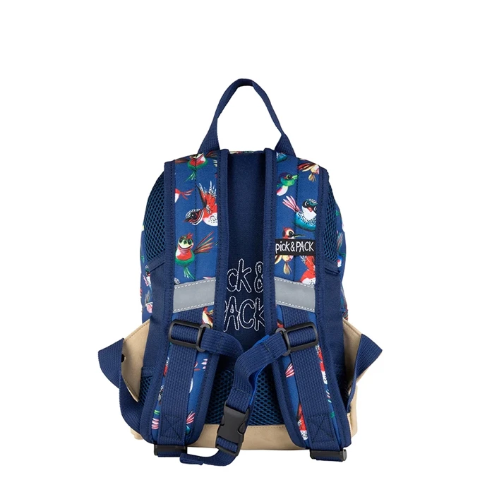 Pick & Pack Birds Backpack S Navy 8 Pick & Pack Birds Backpack S Navy - Afbeelding 6