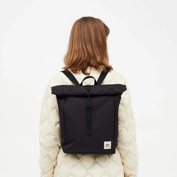 Lefrik Roll Mini Backpack Black 4 Lefrik Roll Mini Backpack Black - Afbeelding 2
