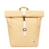 Lefrik Roll Mini Backpack Printed Vichy Mustard -Diverse Tassen image 6852