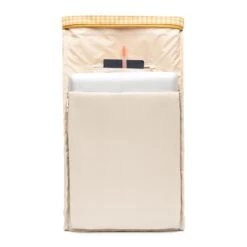 Lefrik Roll Mini Backpack Printed Vichy Mustard -Diverse Tassen image 6856