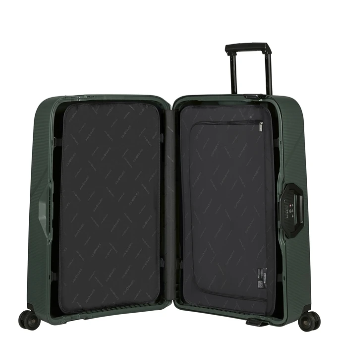 Samsonite Magnum Eco Spinner 75 Set Van 2 Forest Green 8 Samsonite Magnum Eco Spinner 75 Set Van 2 Forest Green - Afbeelding 6