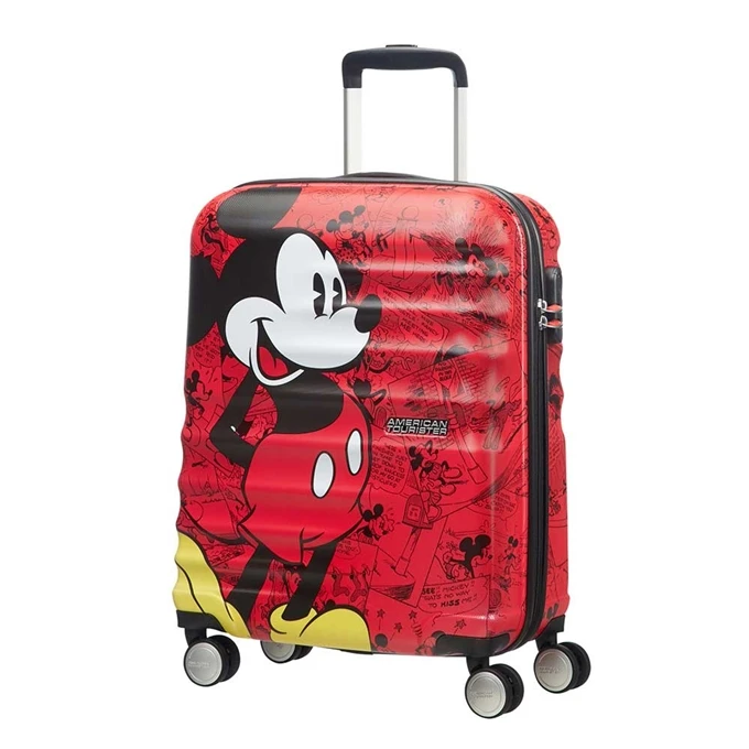 American Tourister Wavebreaker Disney Spinner 55 Mickey Comics Red 5 American Tourister Wavebreaker Disney Spinner 55 Mickey Comics Red - Afbeelding 3