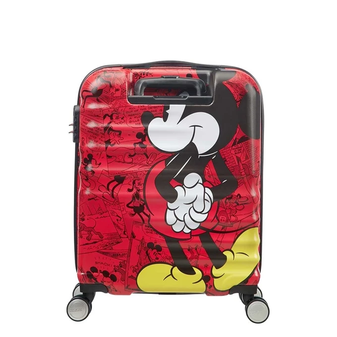 American Tourister Wavebreaker Disney Spinner 55 Mickey Comics Red 6 American Tourister Wavebreaker Disney Spinner 55 Mickey Comics Red - Afbeelding 4