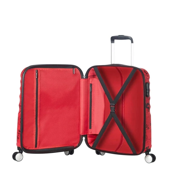 American Tourister Wavebreaker Disney Spinner 55 Mickey Comics Red 7 American Tourister Wavebreaker Disney Spinner 55 Mickey Comics Red - Afbeelding 5