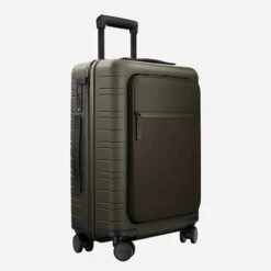 Horizn Studios M5 Smart Cabin Trolley Dark Olive -Diverse Tassen image 7050