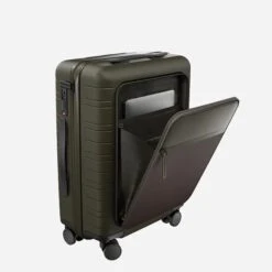 Horizn Studios M5 Smart Cabin Trolley Dark Olive -Diverse Tassen image 7053