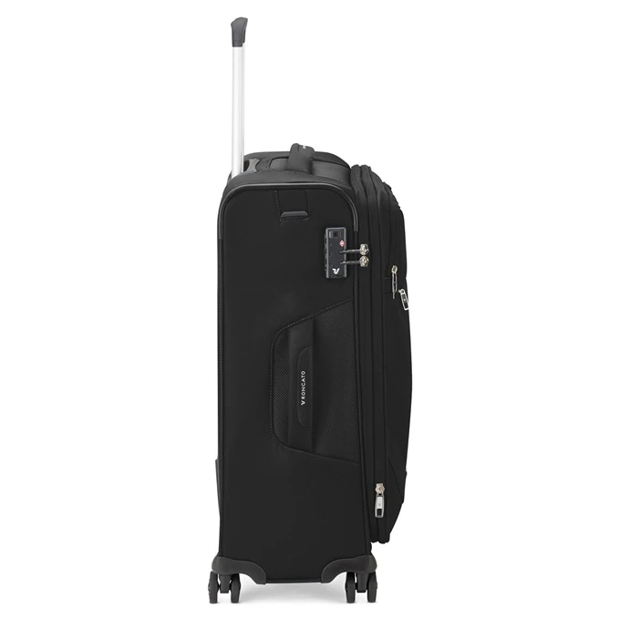 Roncato Joy Medium Trolley 63 Expandable Black 6 Roncato Joy Medium Trolley 63 Expandable Black - Afbeelding 4