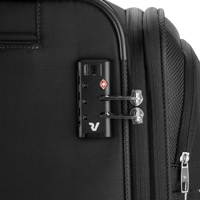 Roncato Joy Medium Trolley 63 Expandable Black 8 Roncato Joy Medium Trolley 63 Expandable Black - Afbeelding 6