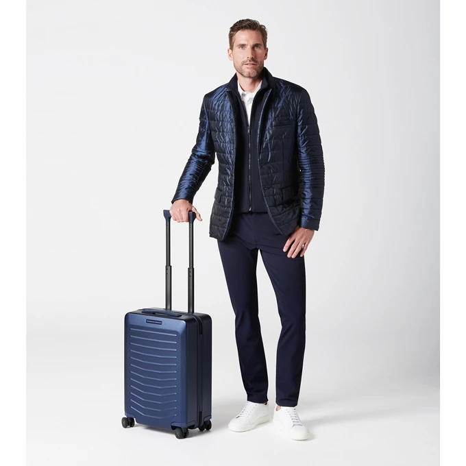 Porsche Design Roadster Hardcase 4W Trolley S Dark Blue 4 Porsche Design Roadster Hardcase 4W Trolley S Dark Blue - Afbeelding 2