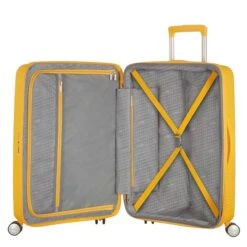 American Tourister Soundbox Spinner 67 Expandable Golden Yellow -Diverse Tassen image 7679