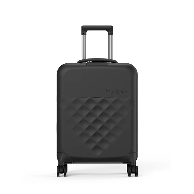 Rollink Vega 360 Opvouwbare Handbagage Koffer 4w Black 5 Rollink Vega 360 Opvouwbare Handbagage Koffer 4w Black - Afbeelding 3