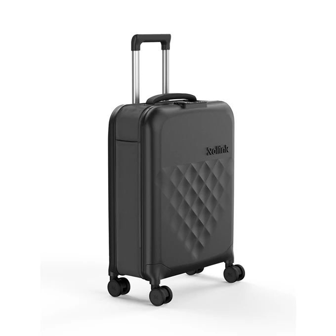 Rollink Vega 360 Opvouwbare Handbagage Koffer 4w Black 10 Rollink Vega 360 Opvouwbare Handbagage Koffer 4w Black - Afbeelding 8
