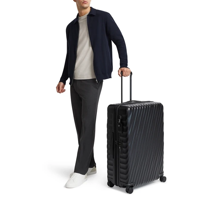 Tumi 19 Degree Ext Trip EXP 4 Whl P/C Black Texture 4 Tumi 19 Degree Ext Trip EXP 4 Whl P/C Black Texture - Afbeelding 2