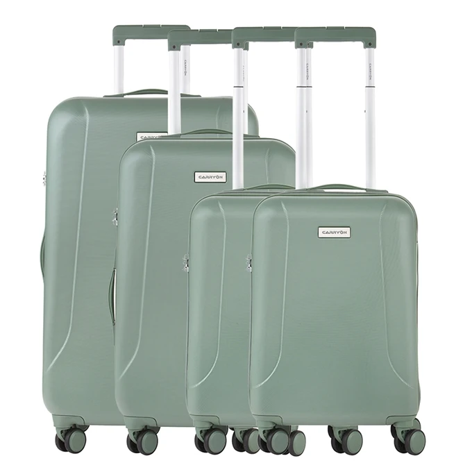 CarryOn Skyhopper 4-Delige Kofferset S/S/M/L Olive 3 CarryOn Skyhopper 4-Delige Kofferset S/S/M/L Olive