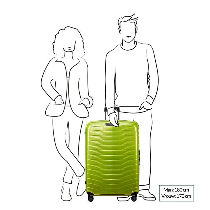 Samsonite Proxis Spinner 81 Lime 4 Samsonite Proxis Spinner 81 Lime - Afbeelding 2