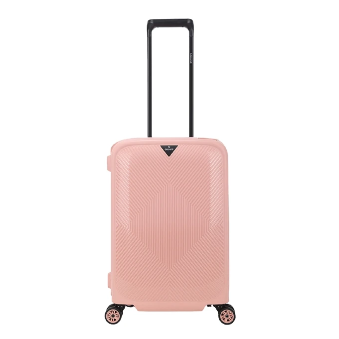 Decent Axiss-Fix 4 Wiel Cabin Trolley 55 Licht Roze 3 Decent Axiss-Fix 4 Wiel Cabin Trolley 55 Licht Roze