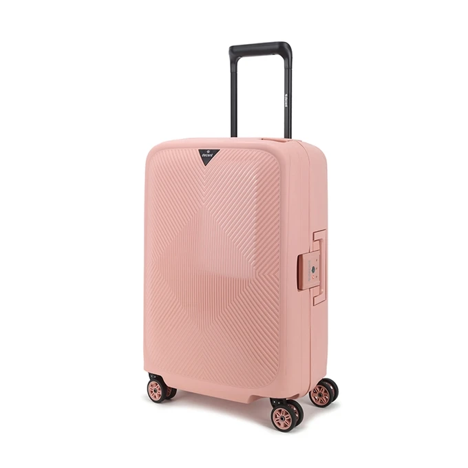 Decent Axiss-Fix 4 Wiel Cabin Trolley 55 Licht Roze 6 Decent Axiss-Fix 4 Wiel Cabin Trolley 55 Licht Roze - Afbeelding 4