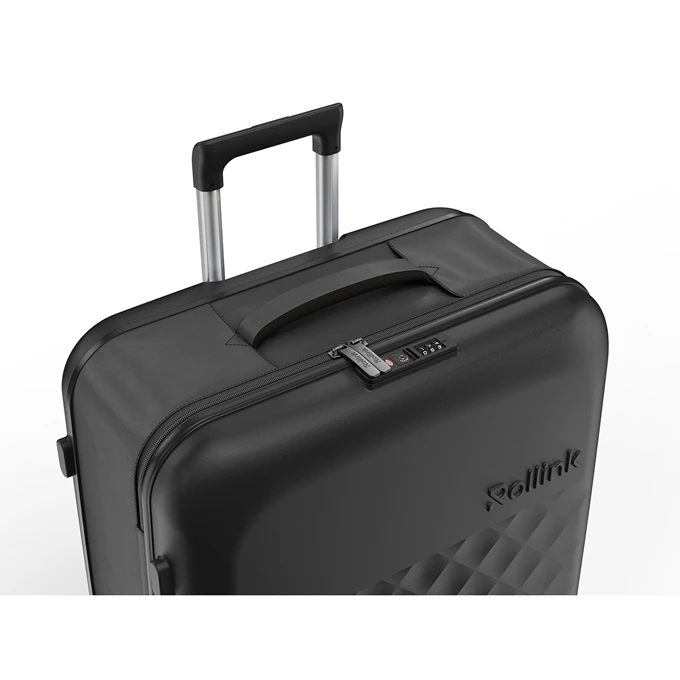 Rollink Vega 360 Opvouwbare Large Koffer 4w Black 14 Rollink Vega 360 Opvouwbare Large Koffer 4w Black - Afbeelding 12