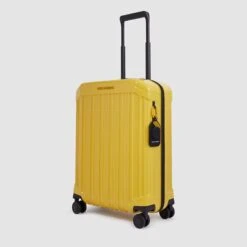 Piquadro PQ-Light Cabin Trolley 55 Shine Yellow -Diverse Tassen image 7938