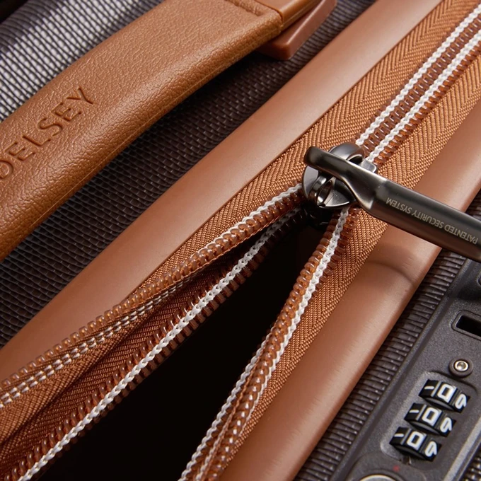 Delsey Chatelet Air 2.0 4 Wheel Large Trolley 76 Marron 7 Delsey Chatelet Air 2.0 4 Wheel Large Trolley 76 Marron - Afbeelding 5