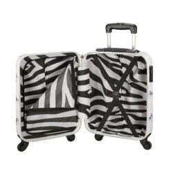 Princess Traveller Trendy Animal Zebra Cabin Trolley S White 8 Princess Traveller Trendy Animal Zebra Cabin Trolley S White -Diverse Tassen image 8196