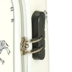 Princess Traveller Trendy Animal Zebra Cabin Trolley S White 9 Princess Traveller Trendy Animal Zebra Cabin Trolley S White -Diverse Tassen image 8197